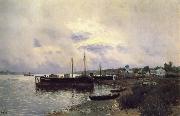 Levitan, Isaak Landscape oil painting